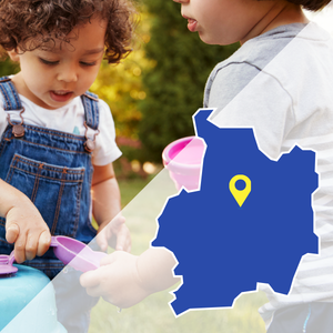Localisation de la crèche « L'Ille ô bambins » située à Melesse en Ille-et-Vilaine.