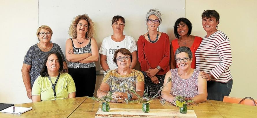 Les membres de Familles rurales se sont retrouvés pour préparer la rentrée © Le Télégramme